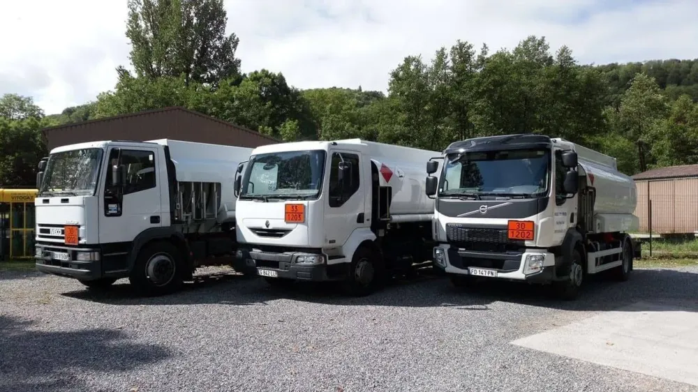 camion de la société Ariège Fioul Servicwebp